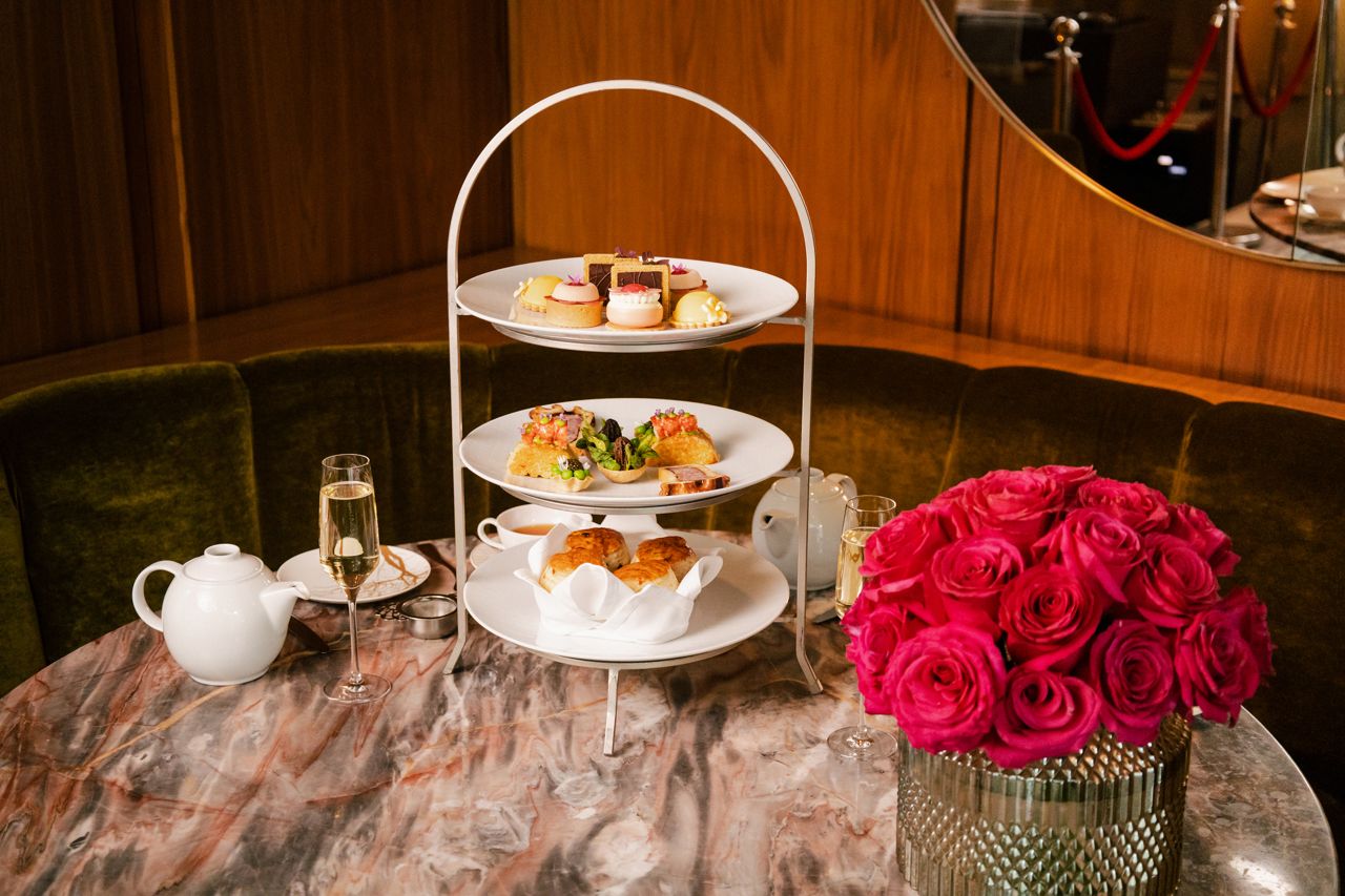 Afternoon tea at DBar