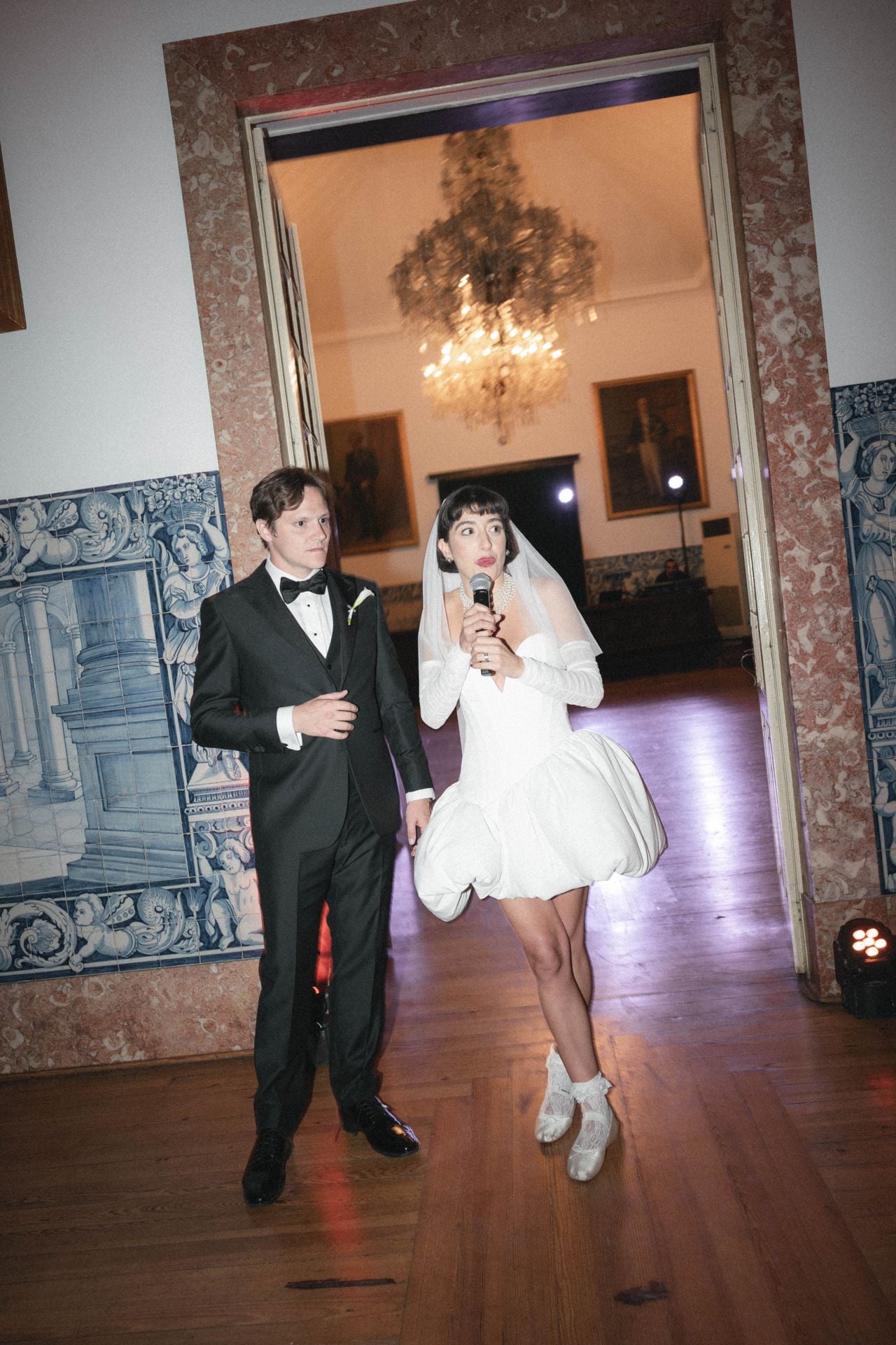 Inside a moody, artsy destination wedding in Portugal