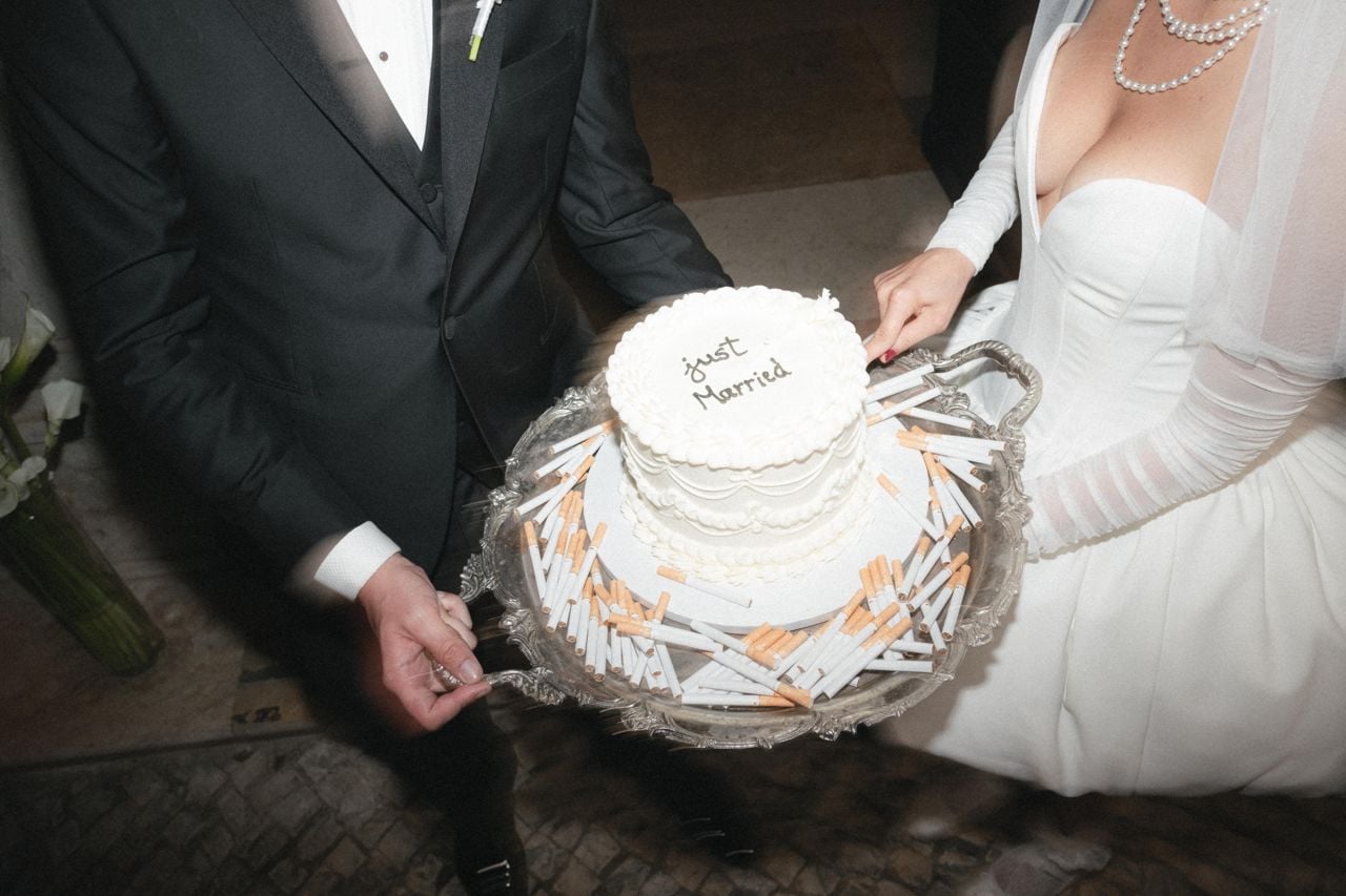 Inside a moody, artsy destination wedding in Portugal