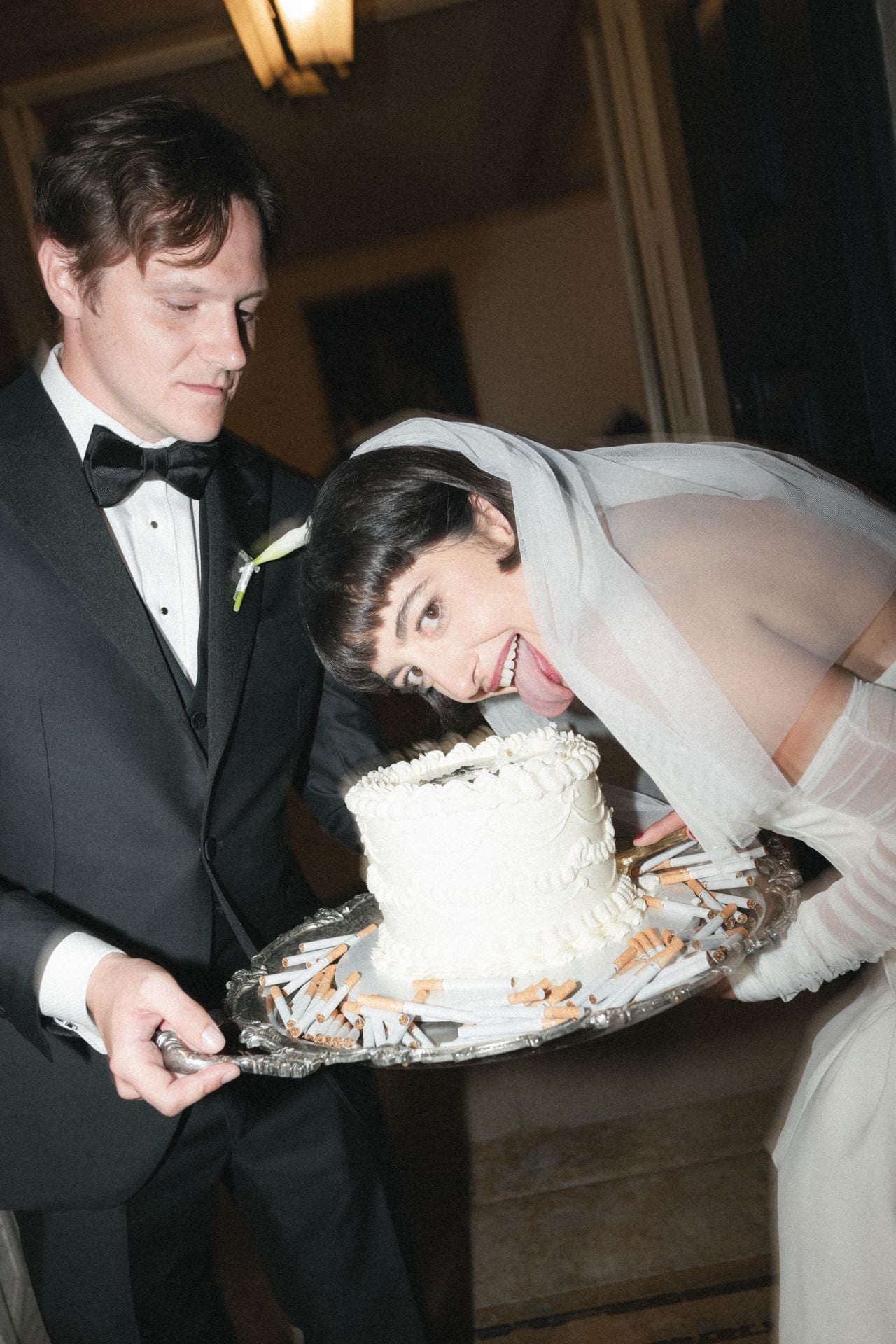 Inside a moody, artsy destination wedding in Portugal