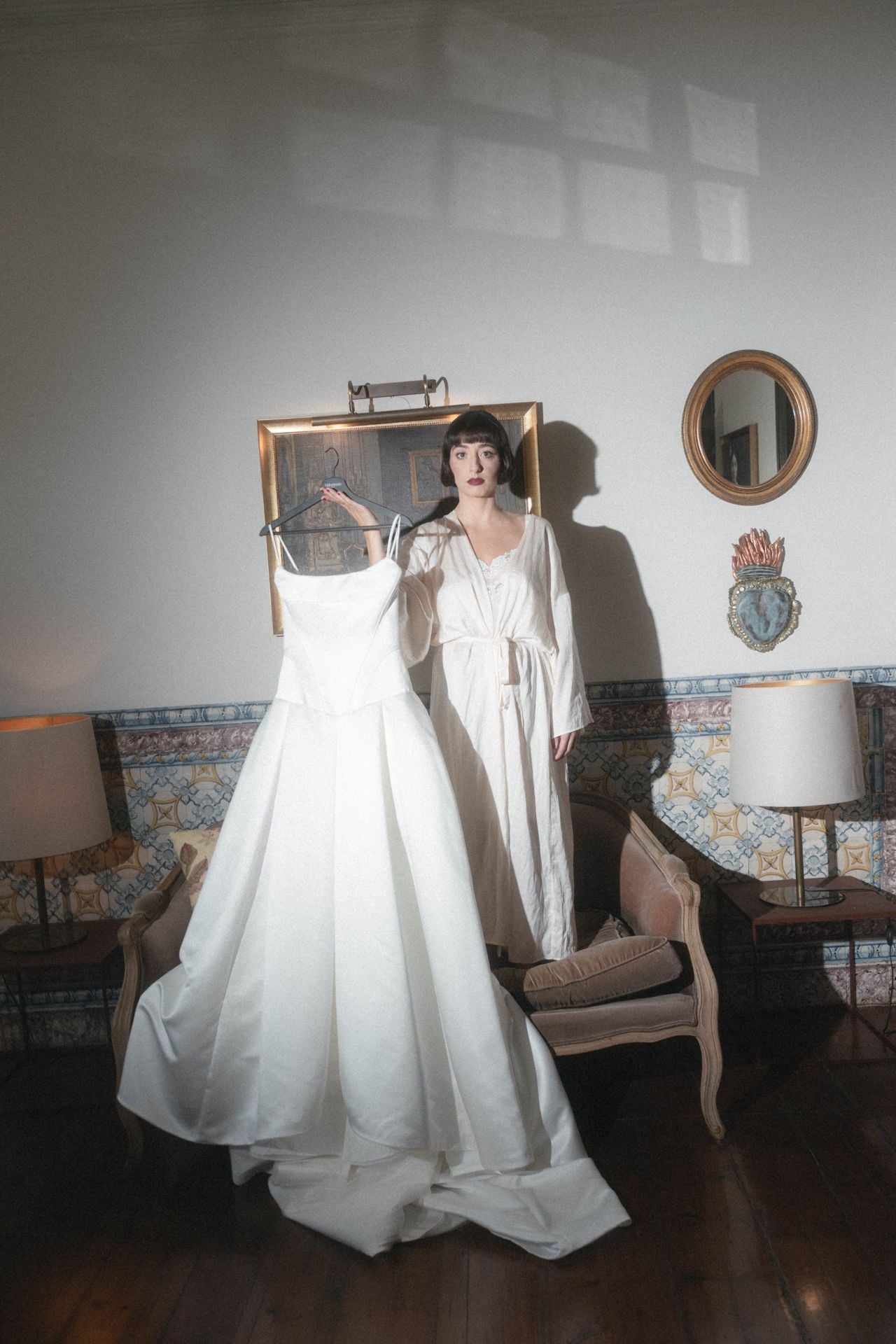 Inside a moody, artsy destination wedding in Portugal