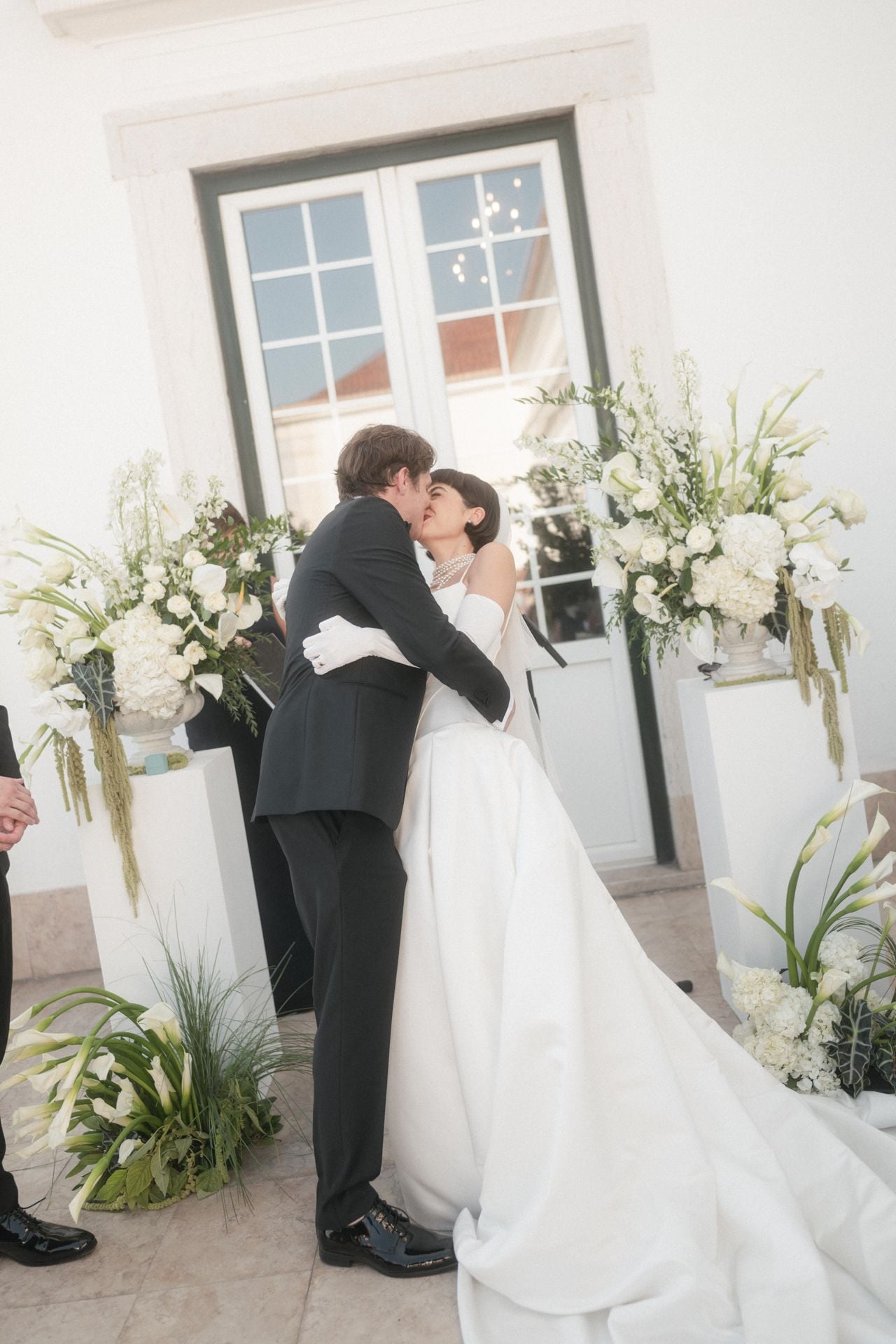 Inside a moody, artsy destination wedding in Portugal