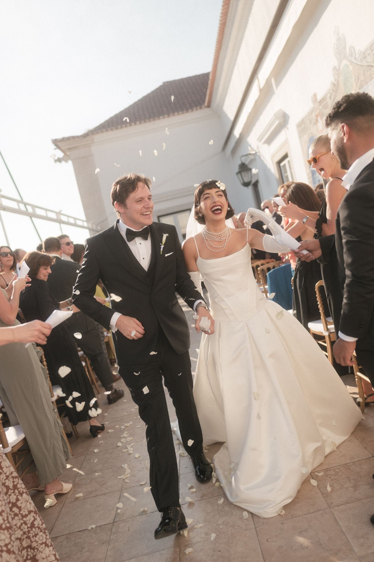 Inside a moody, artsy destination wedding in Portugal