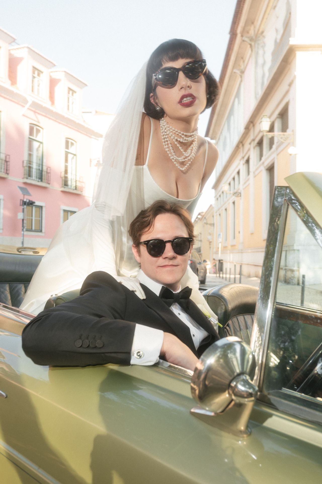 Inside a moody, artsy destination wedding in Portugal