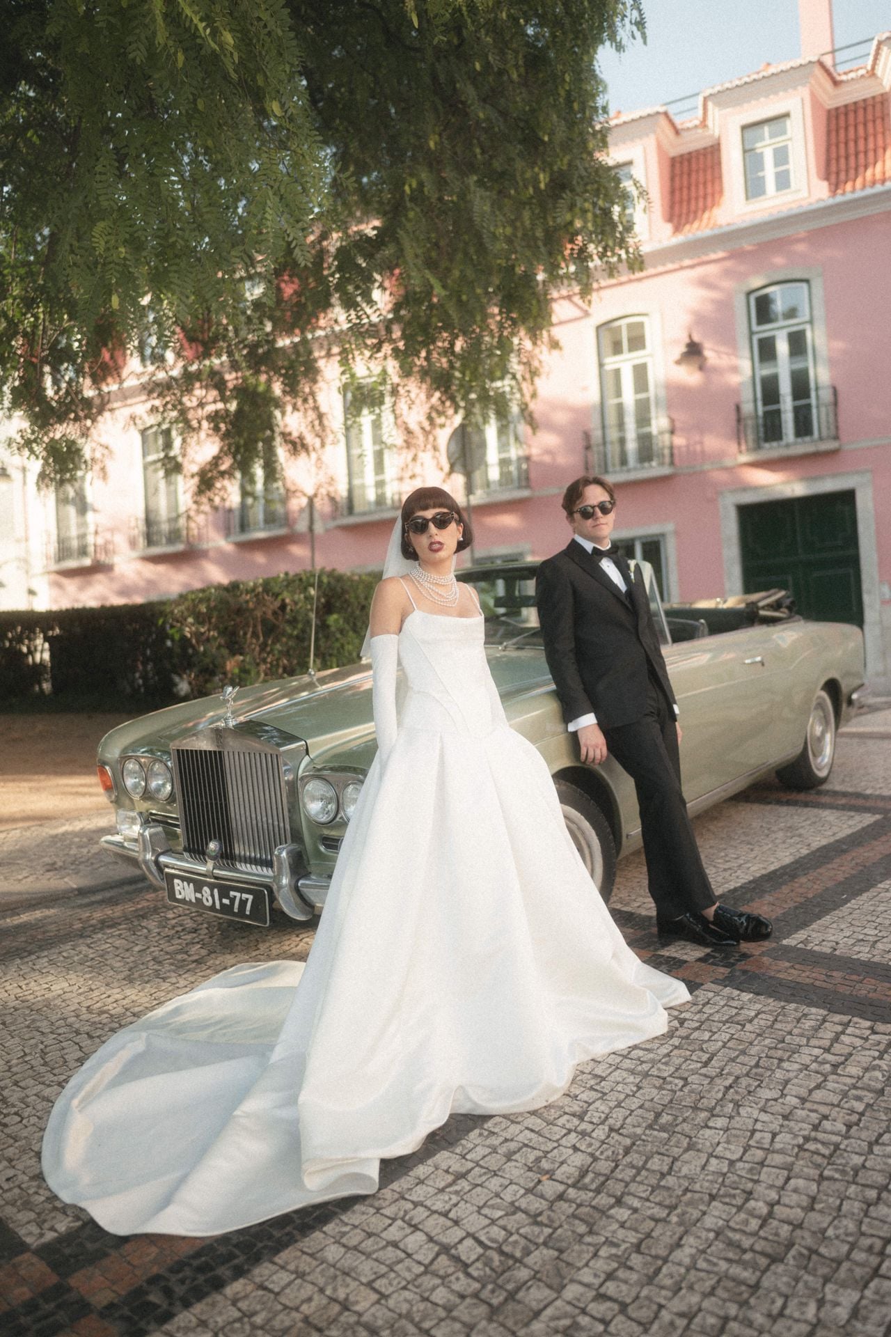 Inside a moody, artsy destination wedding in Portugal