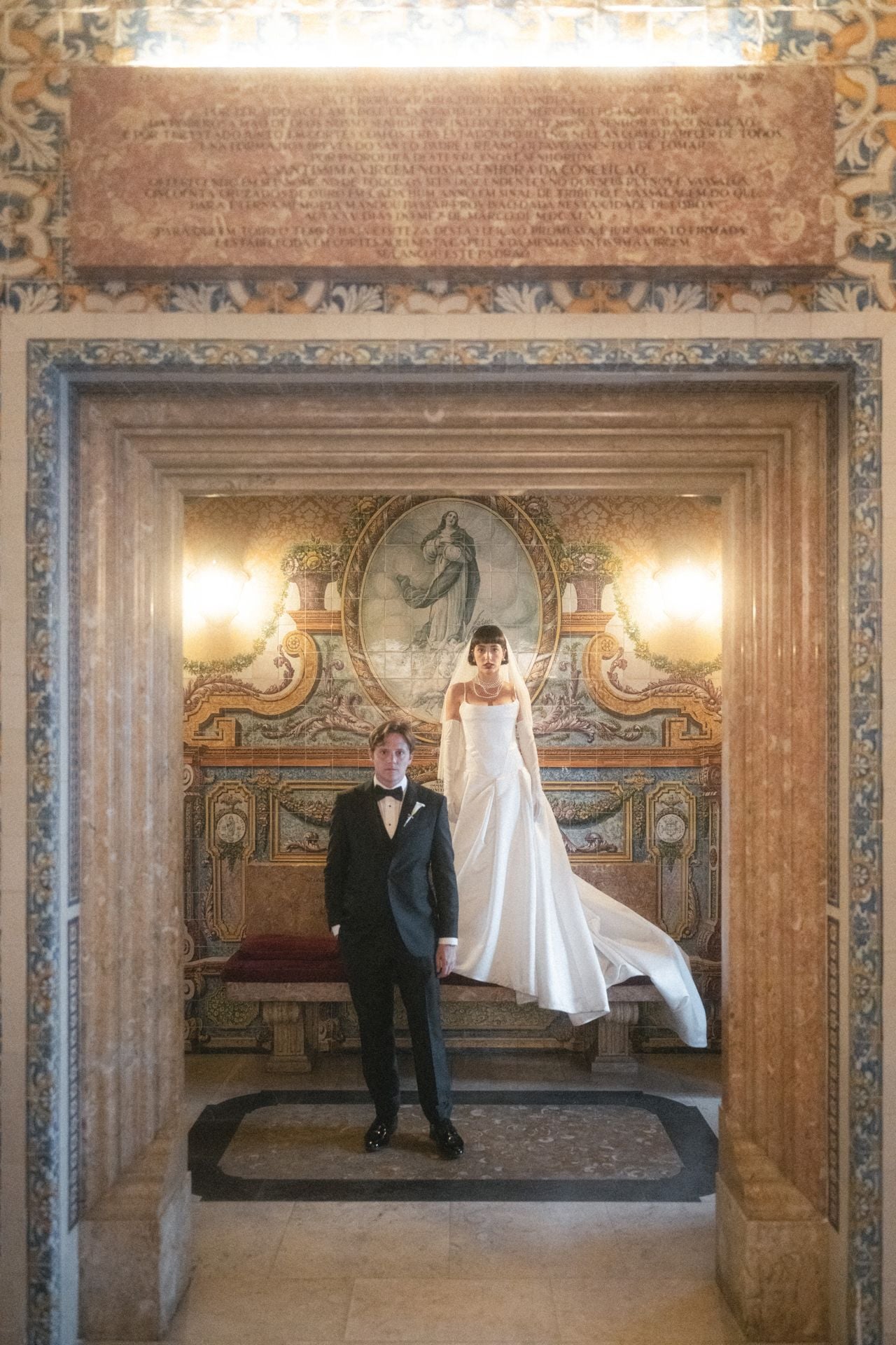 Inside a moody, artsy destination wedding in Portugal