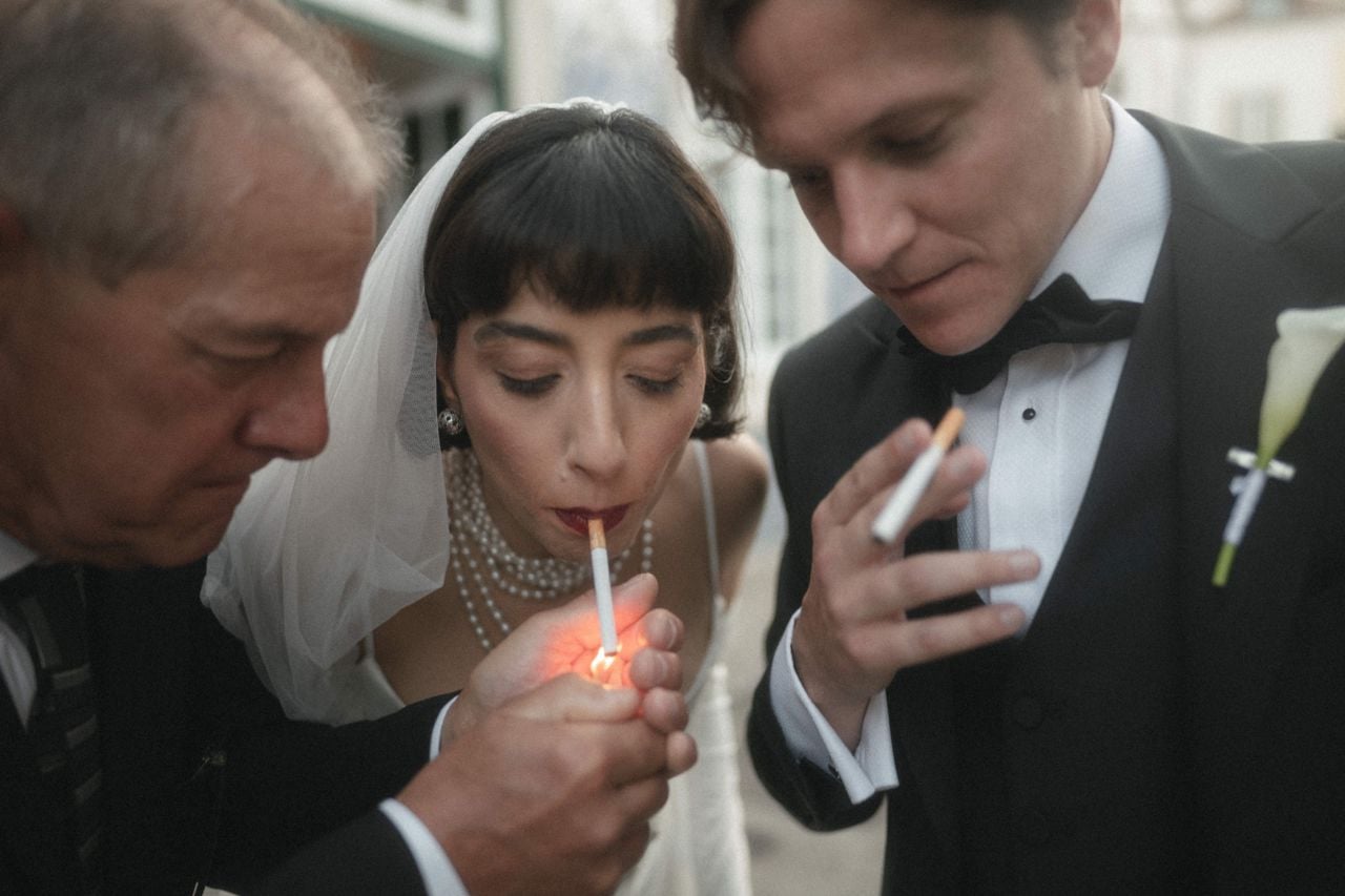 Inside a moody, artsy destination wedding in Portugal