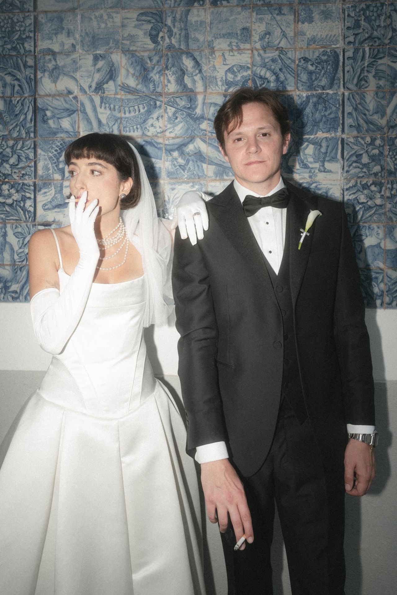 Inside a moody, artsy destination wedding in Portugal