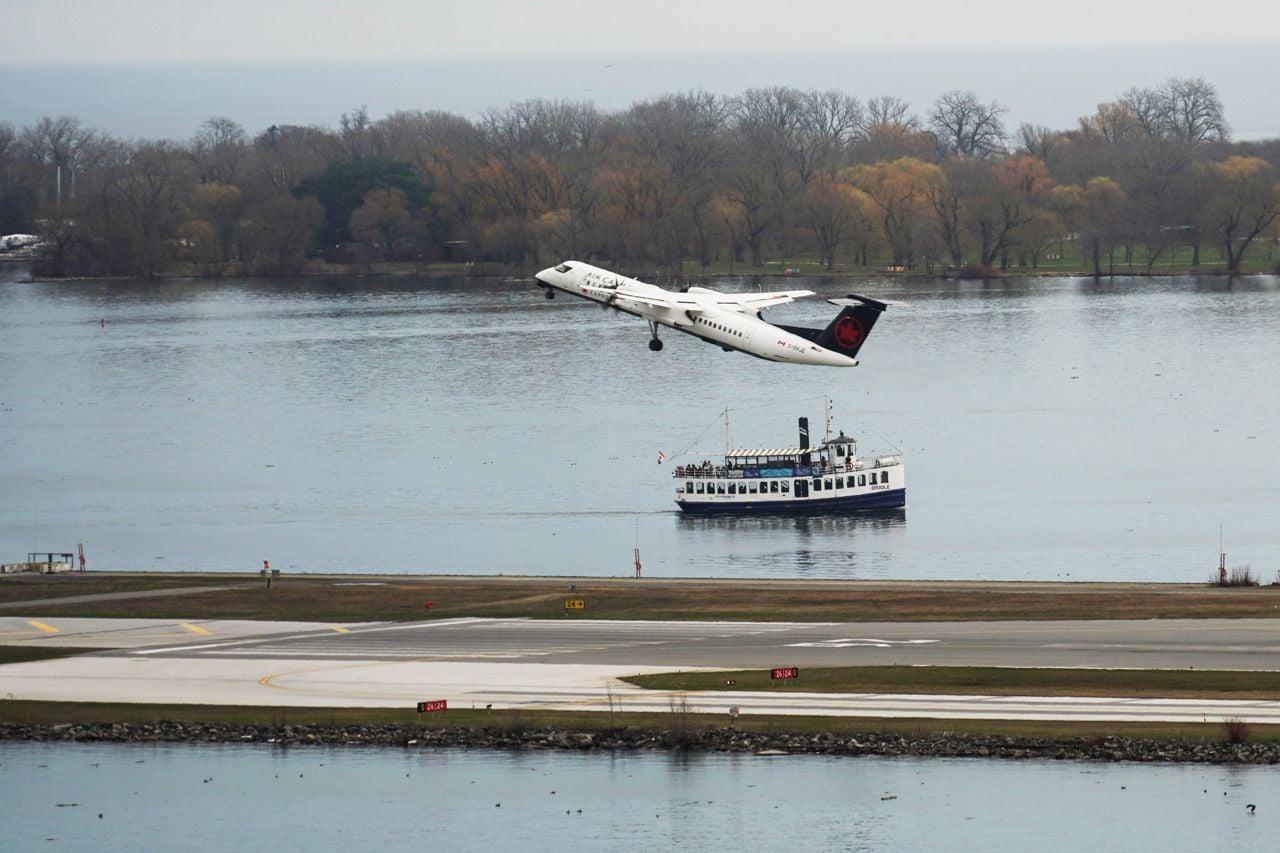 The city and Queen's Park are fighting over the island airport