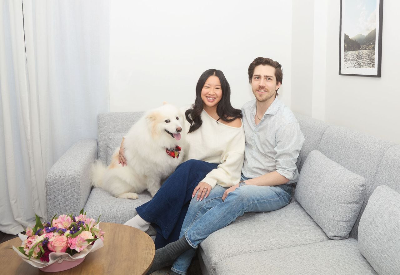 These 30-somethings searched east, north and west for their starter home