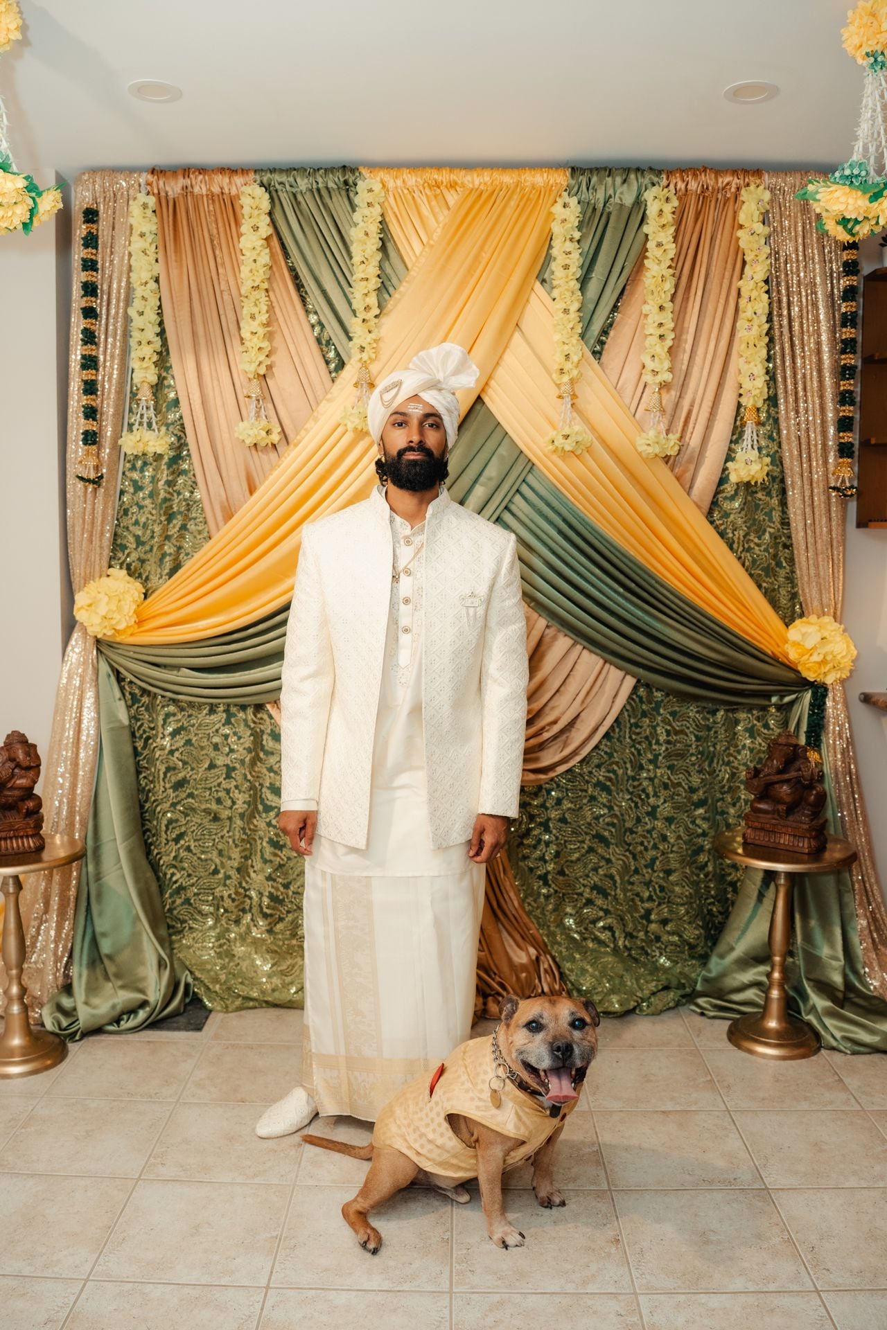 Inside the rhythmic Bollywood-inspired wedding of two competitive dancers