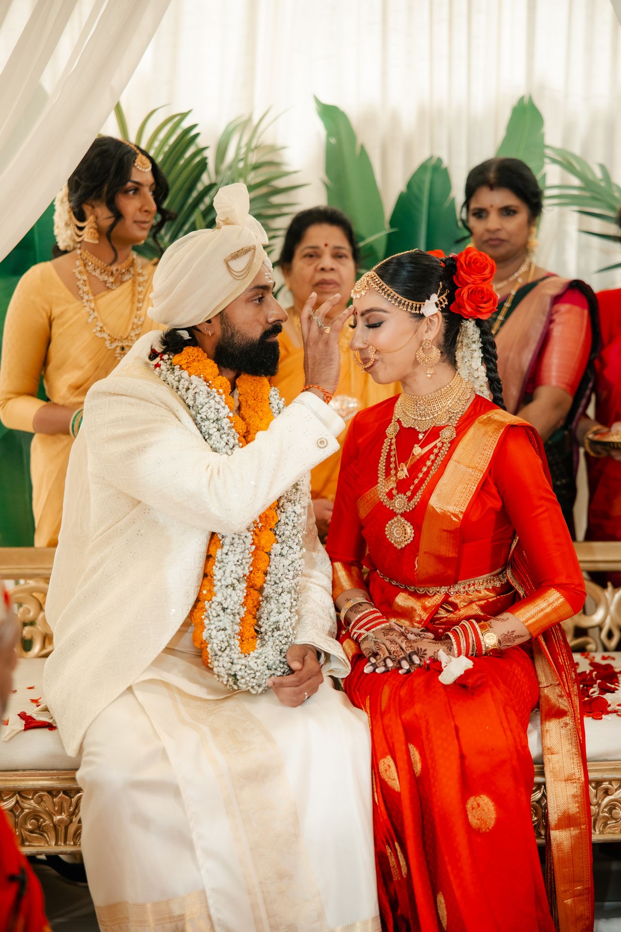 Inside the rhythmic Bollywood-inspired wedding of two competitive dancers