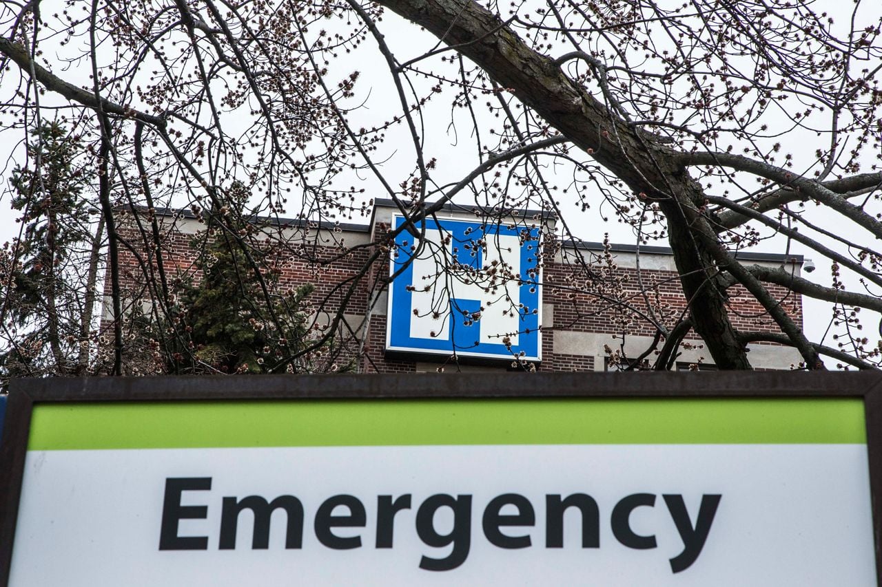 The emergency room at Michael Garron Hospital is treating double its patient capacity