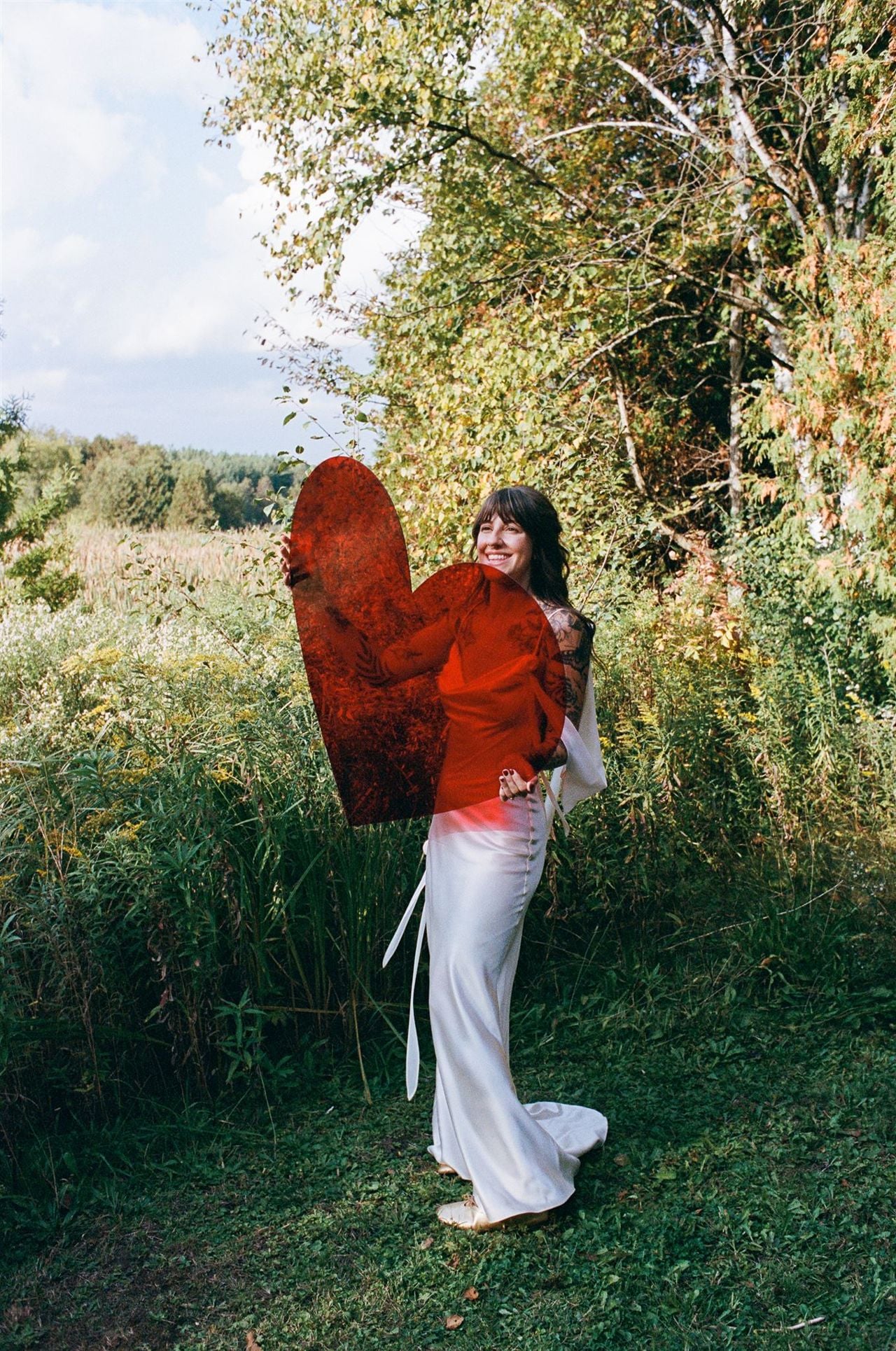 Inside a DIY cabin wedding that turned into a forest rave