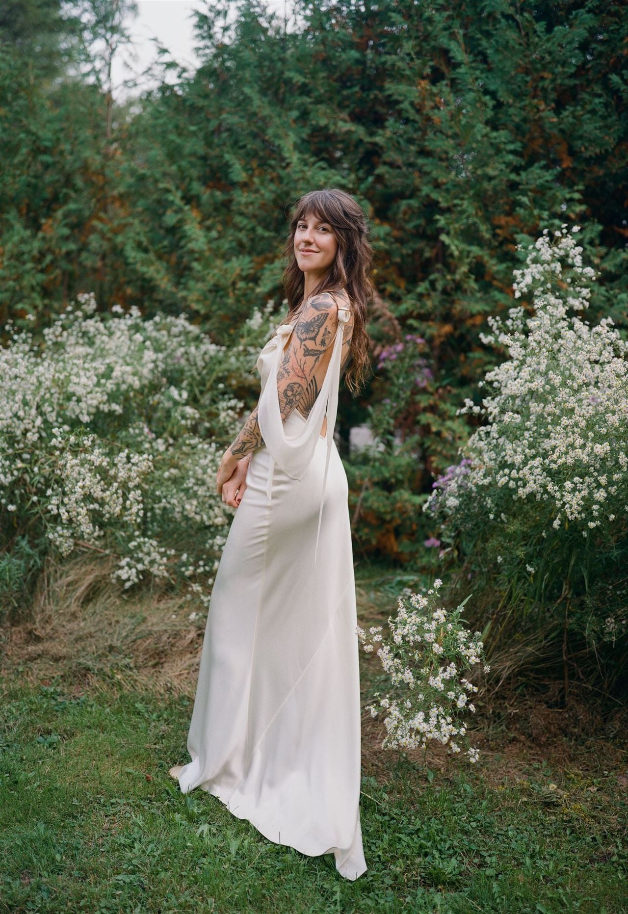 Inside a DIY cabin wedding that turned into a forest rave