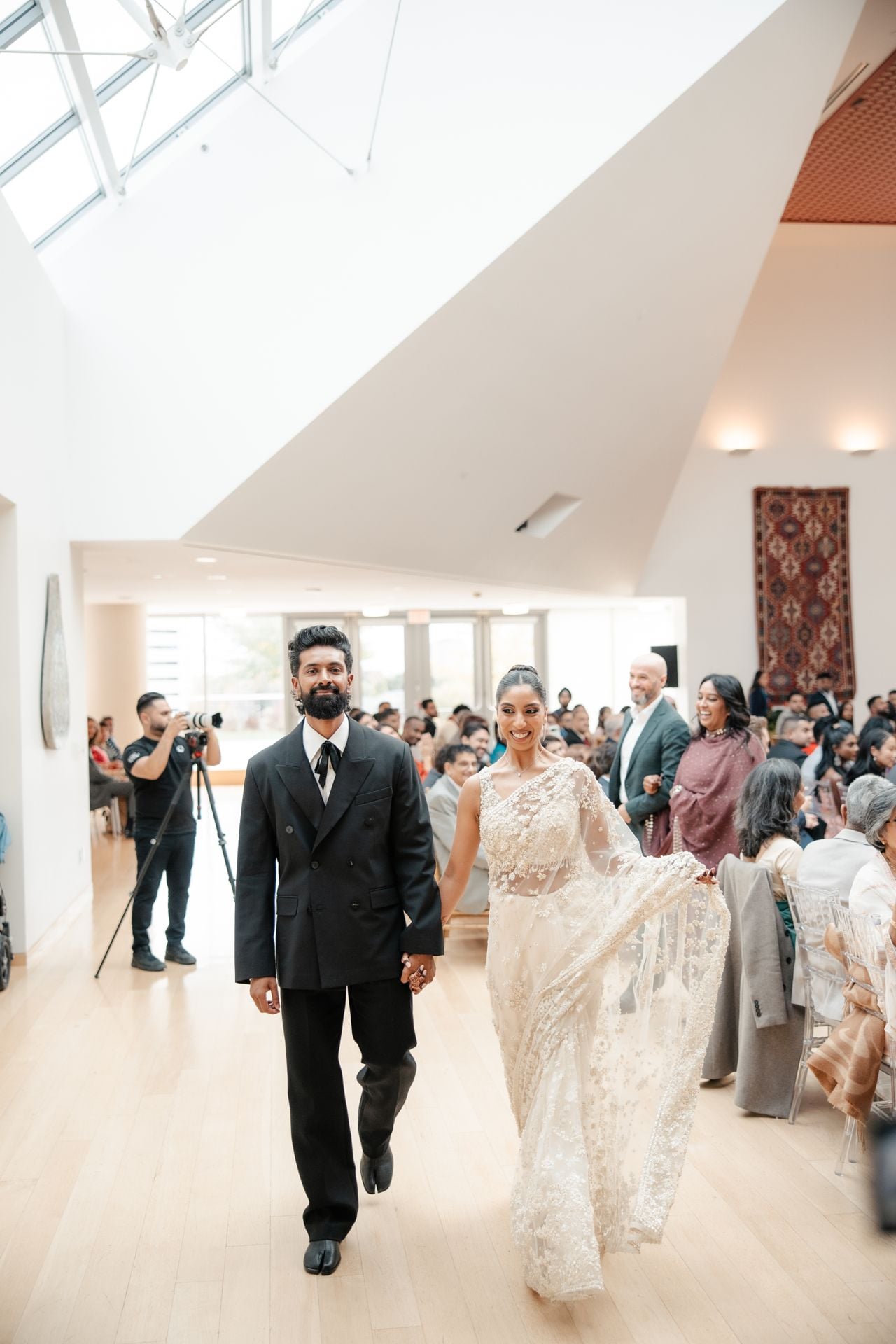 Inside the rhythmic Bollywood-inspired wedding of two competitive dancers