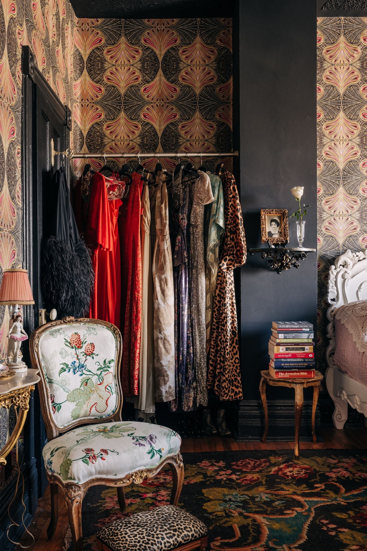 This couple turned a Dundas West Victorian into a dark and sultry Hollywood Regency palace