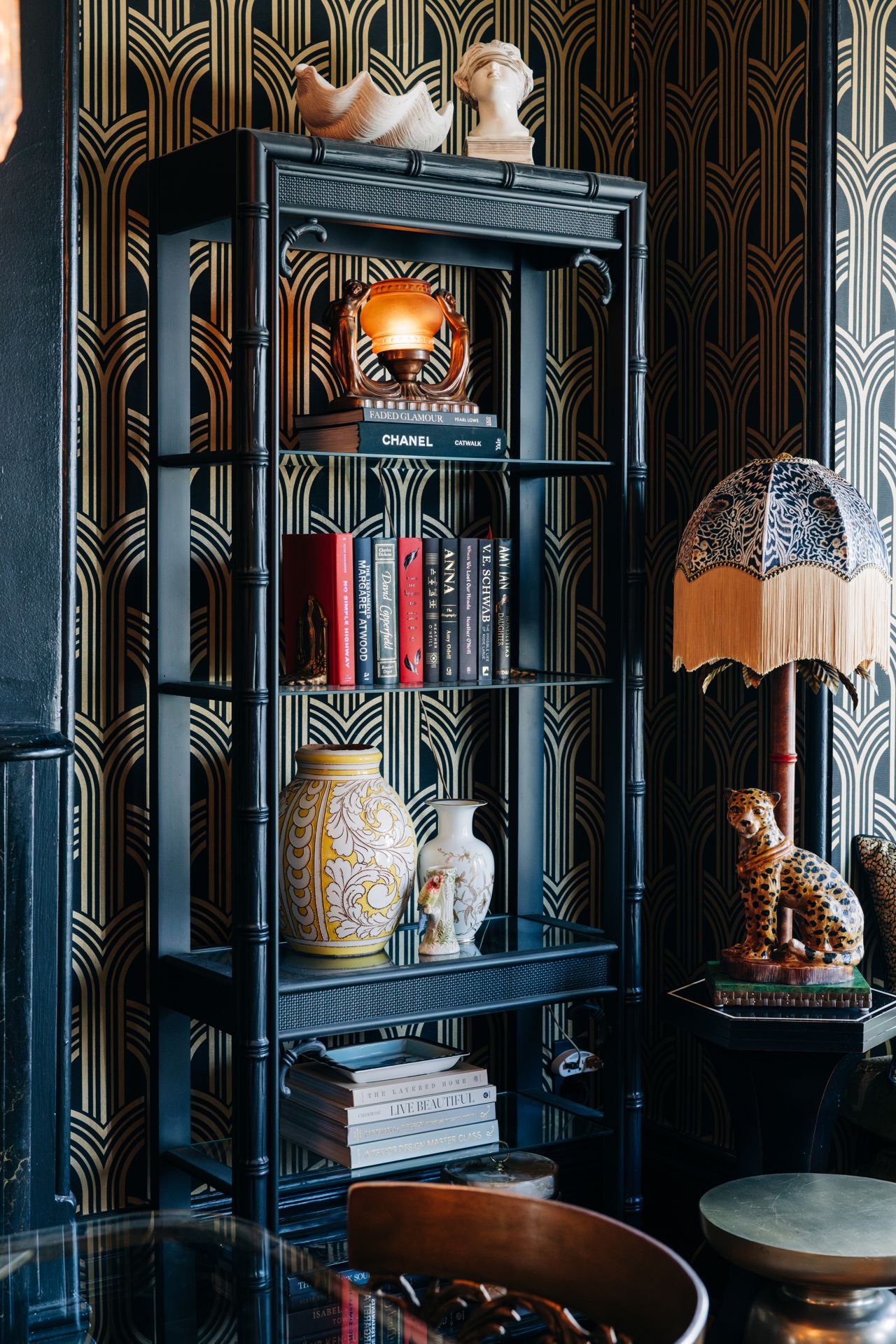 This couple turned a Dundas West Victorian into a dark and sultry Hollywood Regency palace