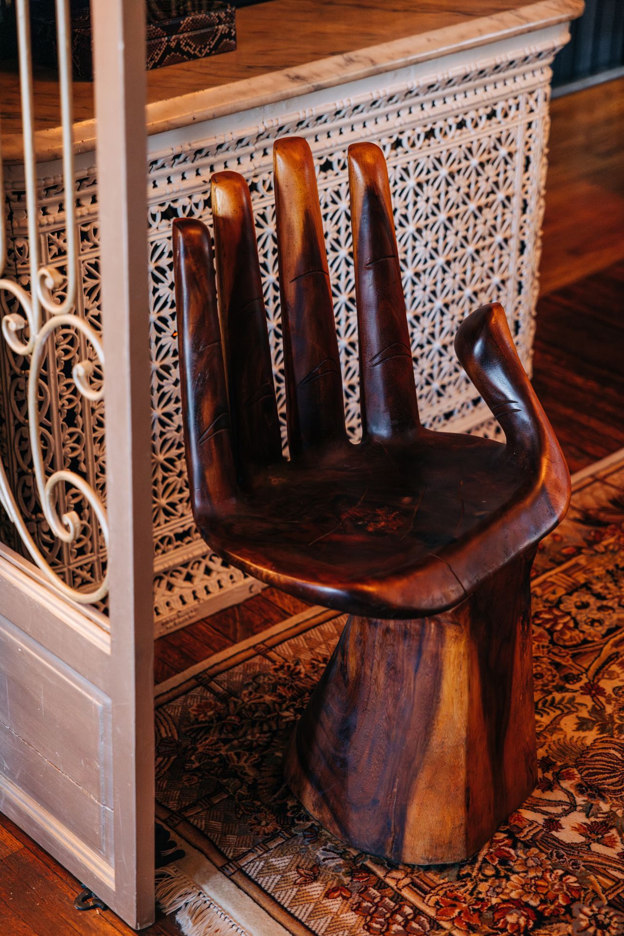 This couple turned a Dundas West Victorian into a dark and sultry Hollywood Regency palace