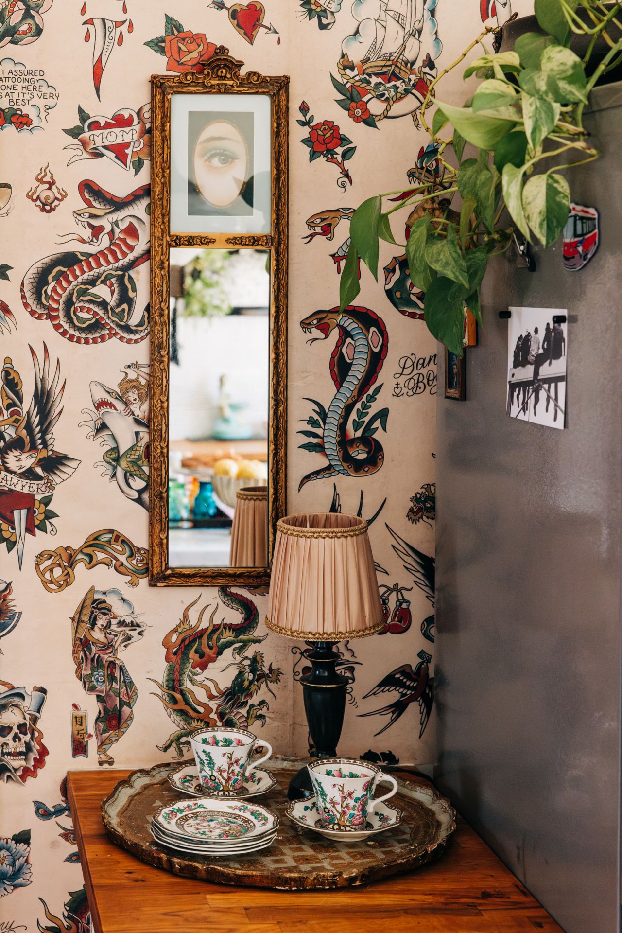 This couple turned a Dundas West Victorian into a dark and sultry Hollywood Regency palace