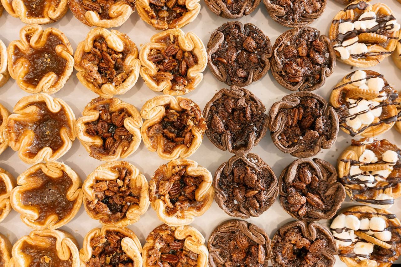 A selection of butter tarts