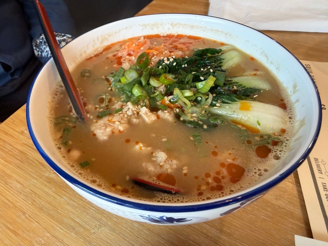 A bowl of ramen