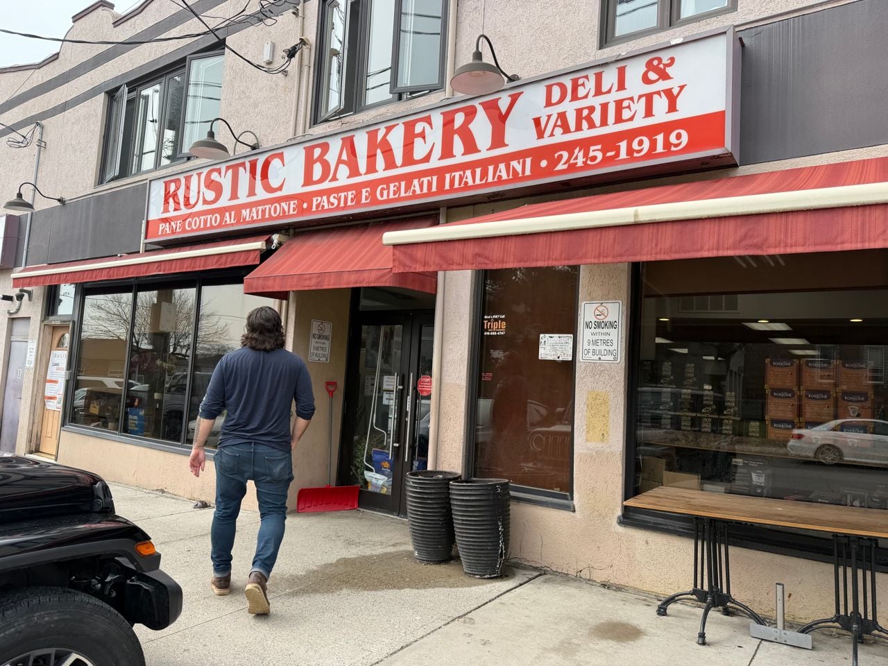 The exterior of Rustic Bakery