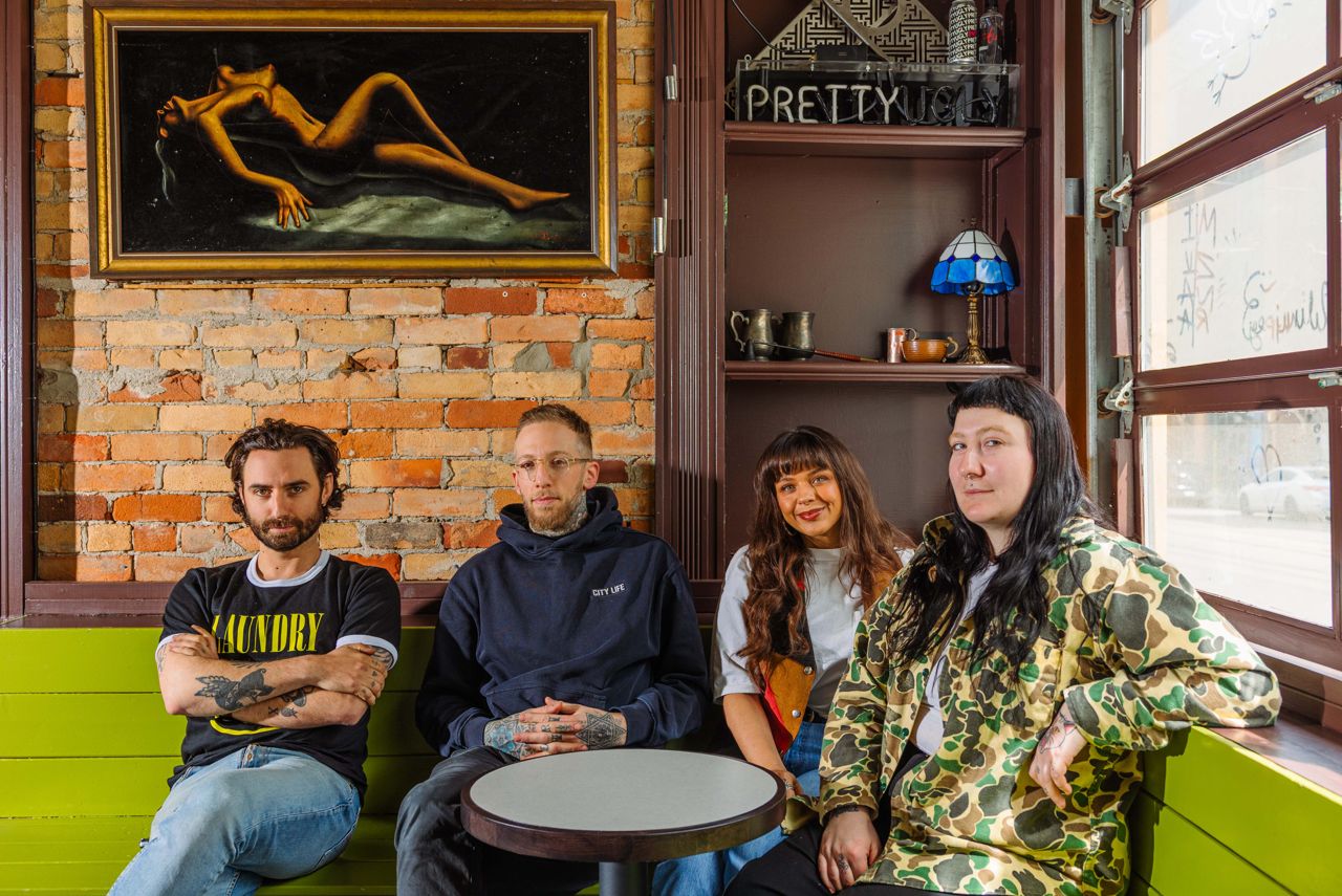 The team at Dirty Laundry, a bar in Toronto