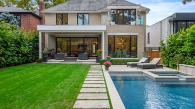 $9.5 million for a Lawrence Park mansion with a temple to shoes