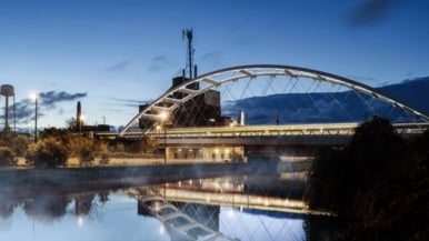 The Ontario Line arch bridge over the DVP hits an important milestone