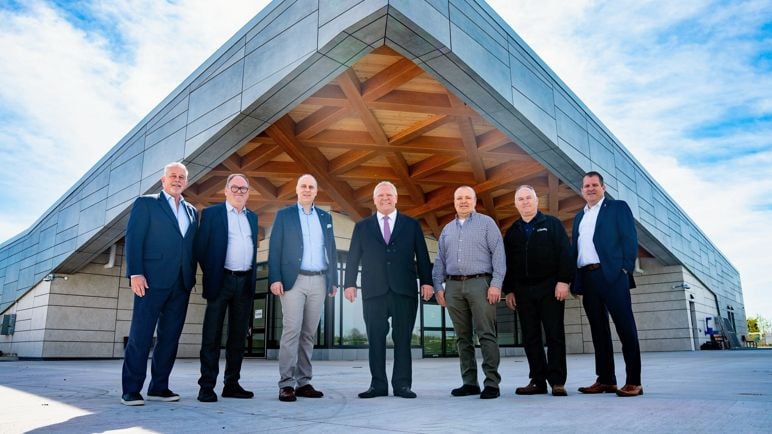 Centennial Park gets its new soccer training facility ahead of the World Cup