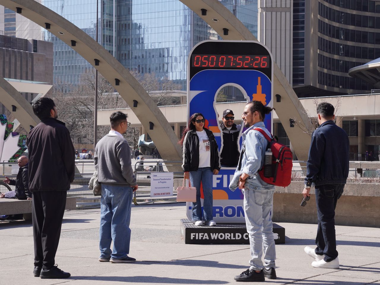 The free FIFA Fan Festival tickets sold out within hours