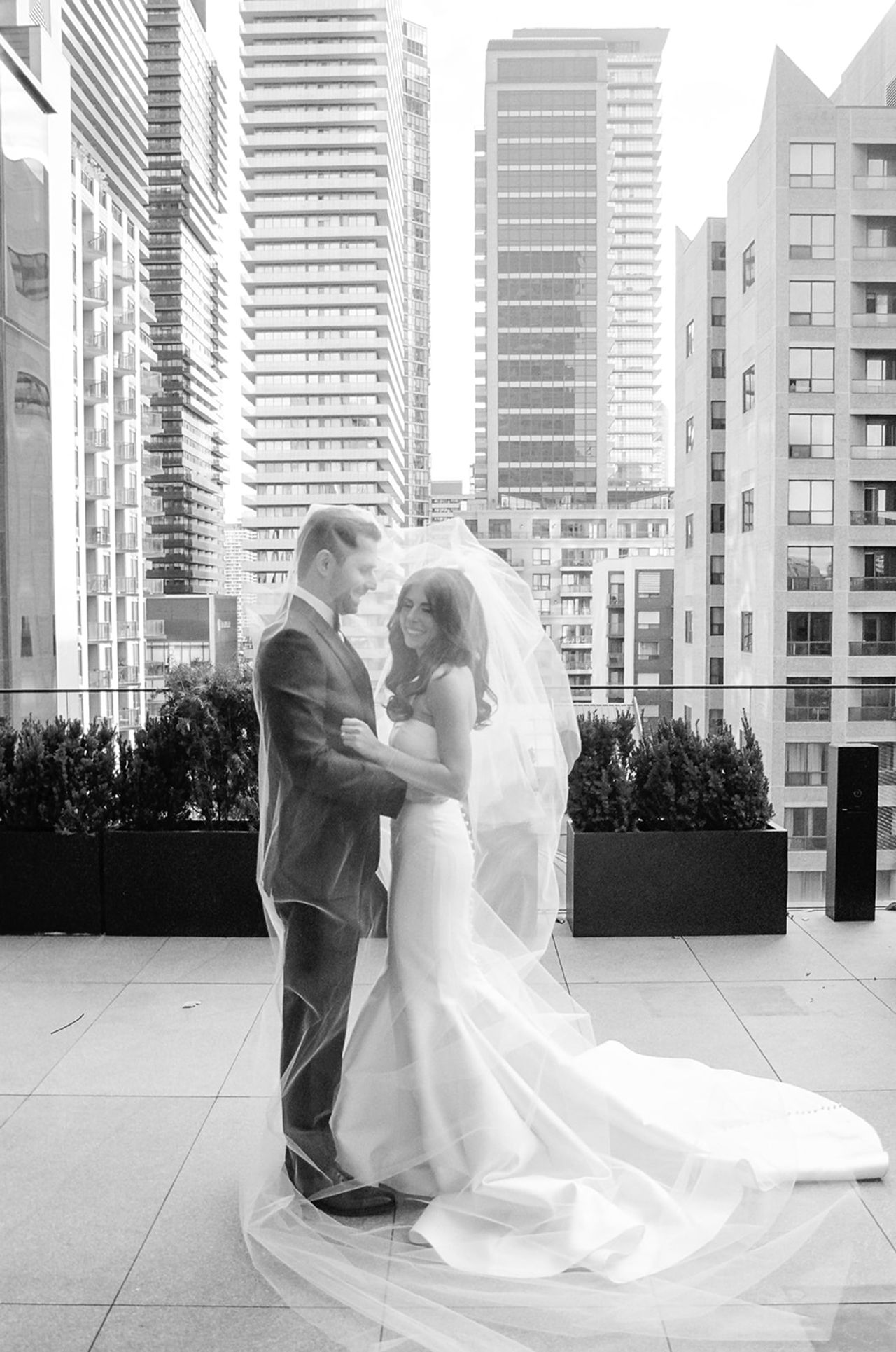 Inside a Hallmark-worthy wedding celebration at the Toronto Reference Library
