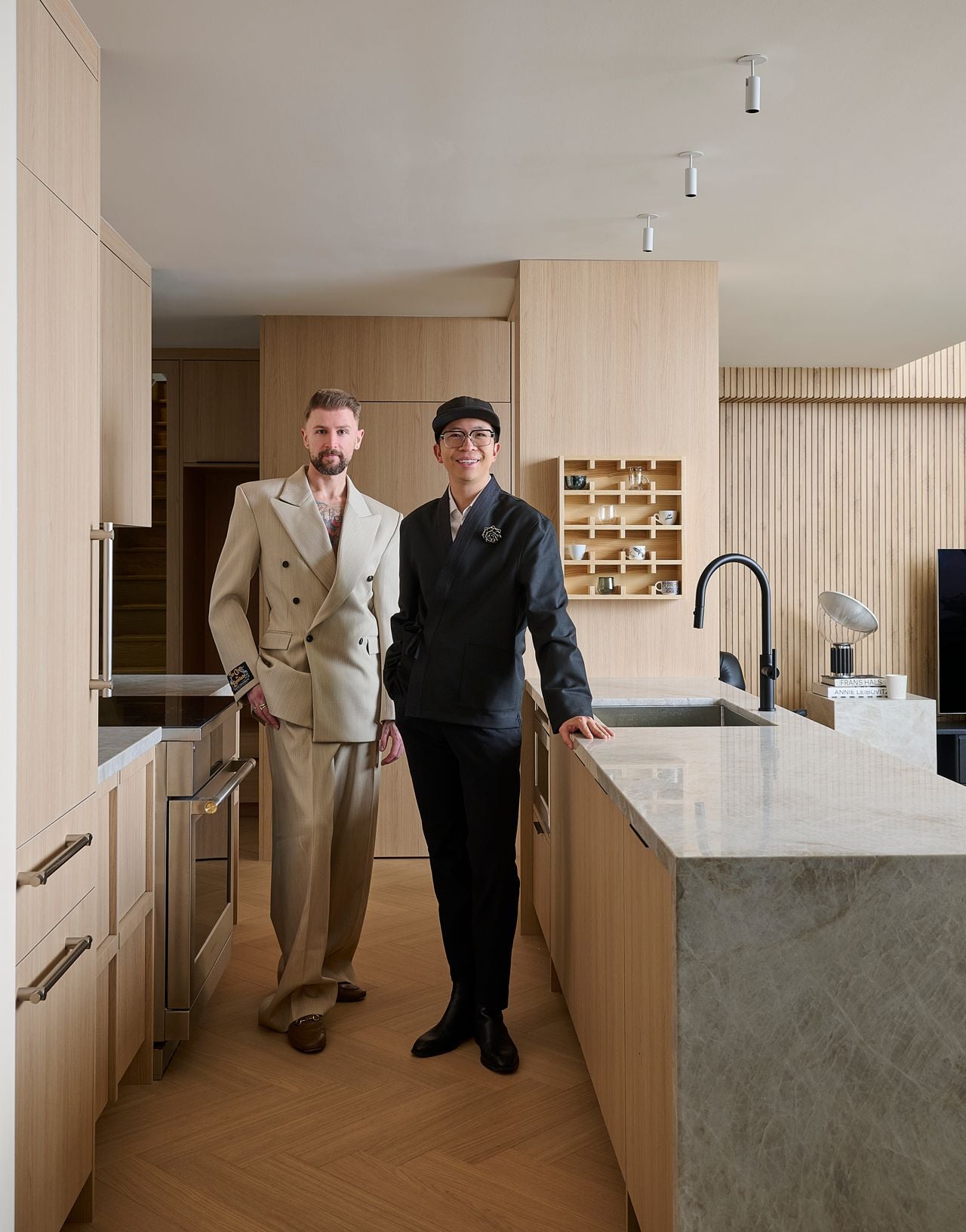 toronto-life-real-estate-before-and-after-renovation-justin-wu-art-deco-loft-2 For $200,000, this director transformed his art deco loft into a live-in film set