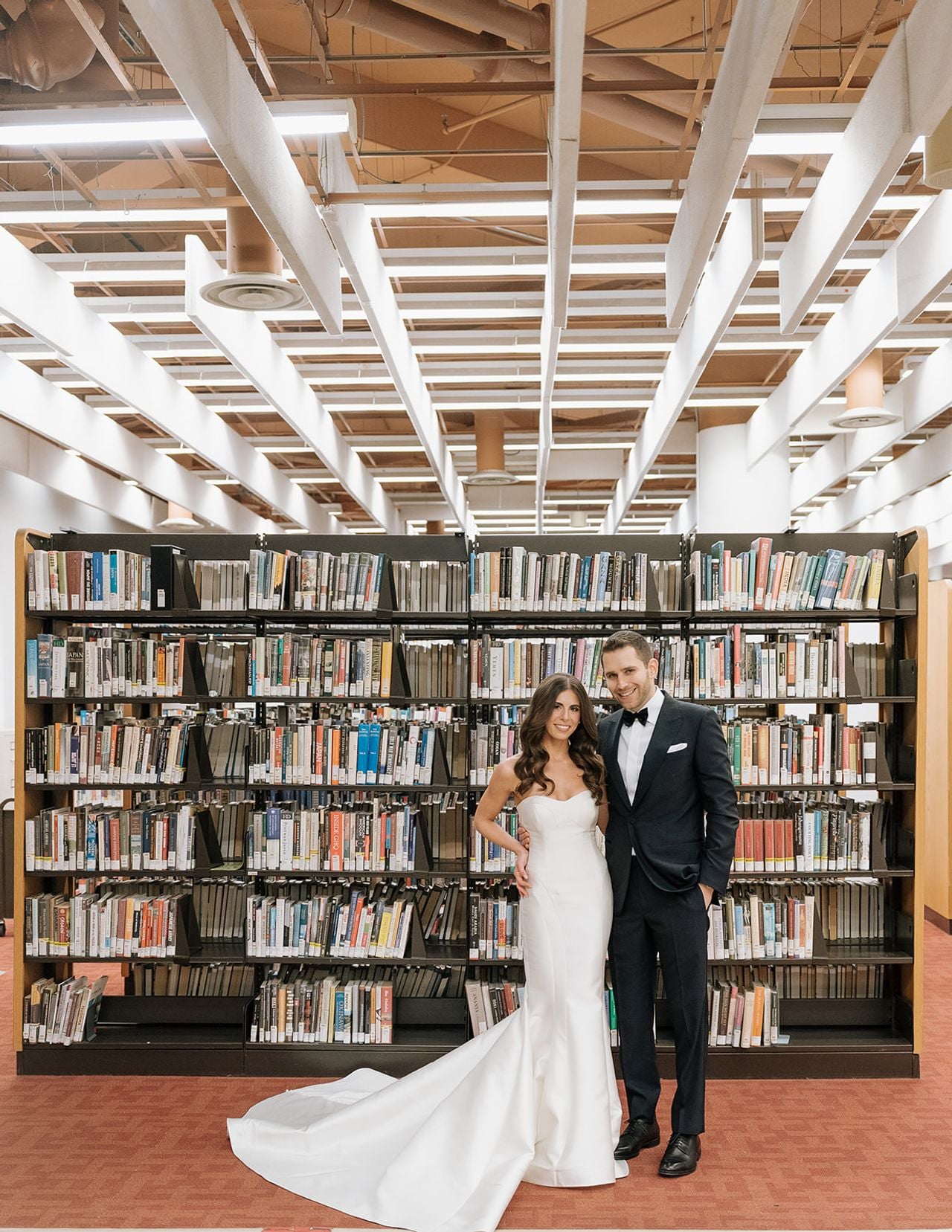 Inside a Hallmark-worthy wedding celebration at the Toronto Reference Library