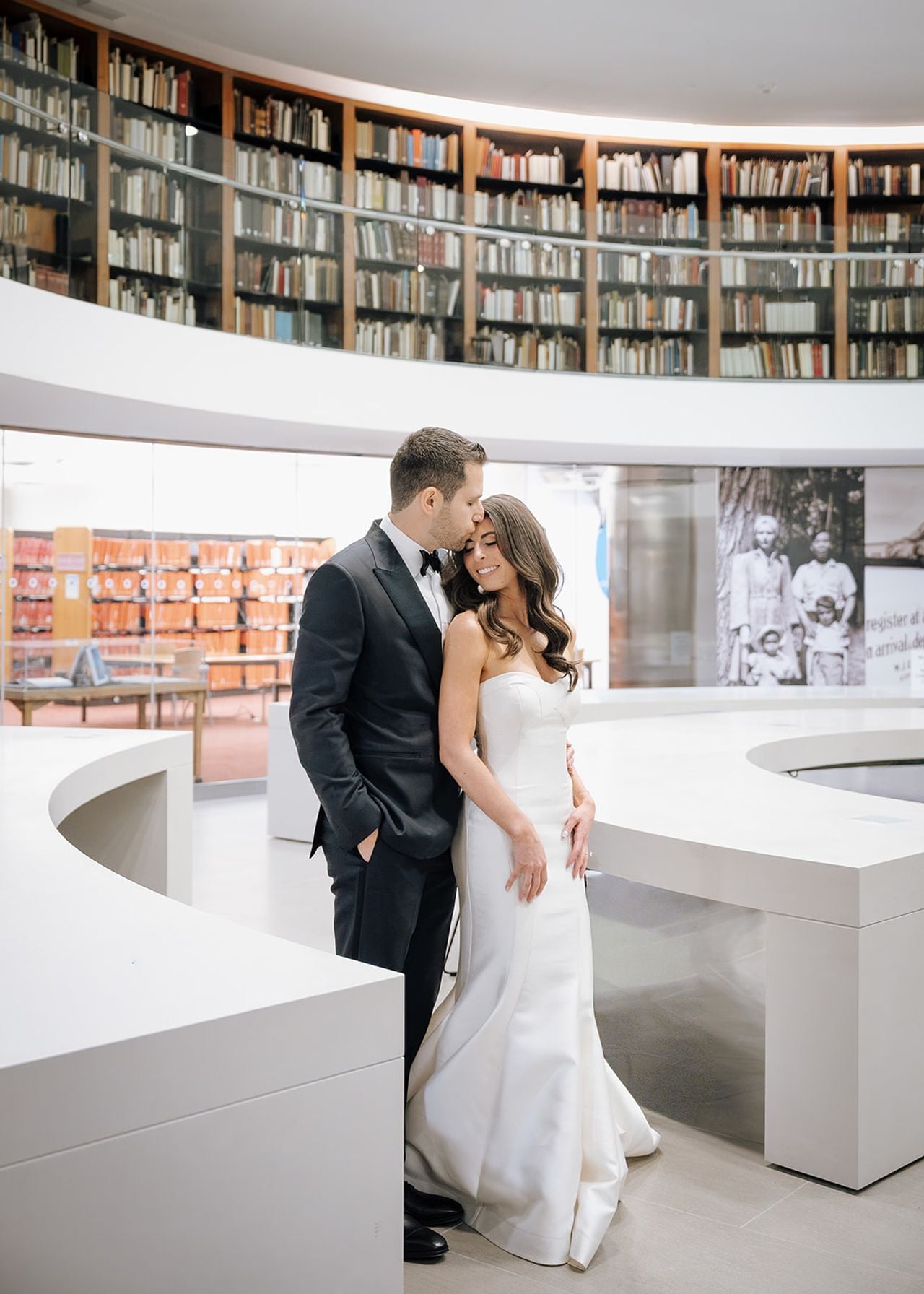 Inside a Hallmark-worthy wedding celebration at the Toronto Reference Library