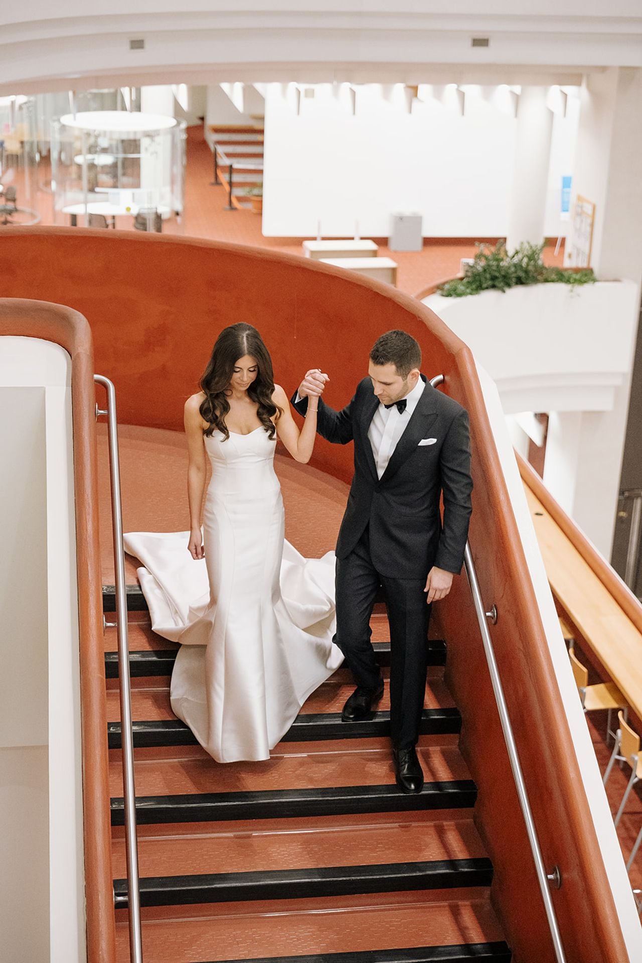 Inside a Hallmark-worthy wedding celebration at the Toronto Reference Library