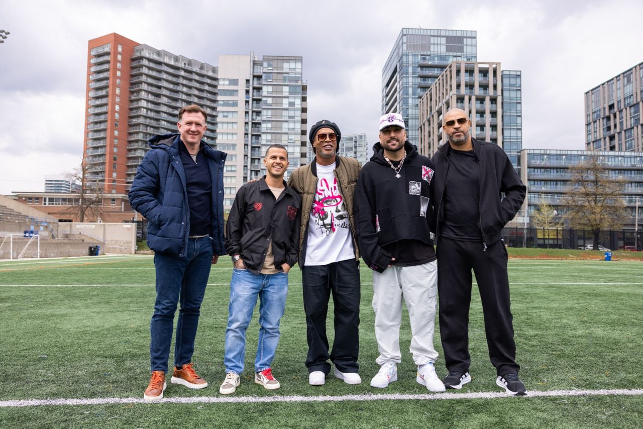 Ronaldinho is in Toronto to play a much-hyped match at BMO Field
