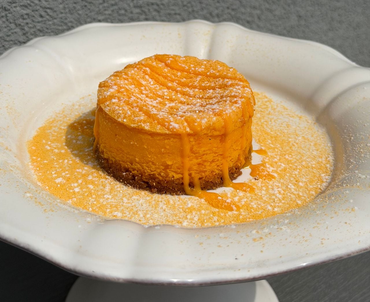 The Kraft Dinner cheesecake from Sanremo Bakery in Toronto