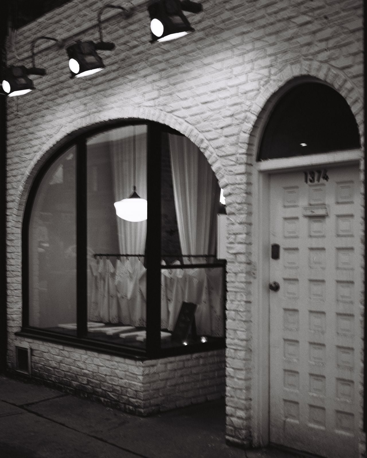 The exterior of the Virginia, a cocktail bar on Queen West