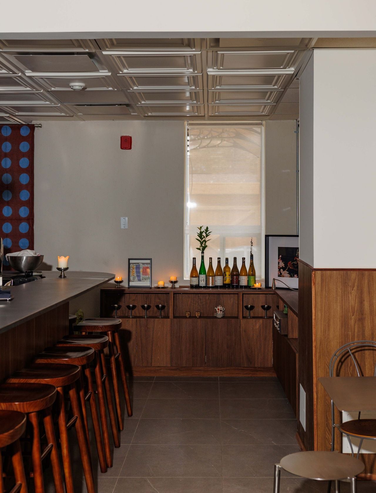 Inside Chez Wa, a wine bar in Toronto