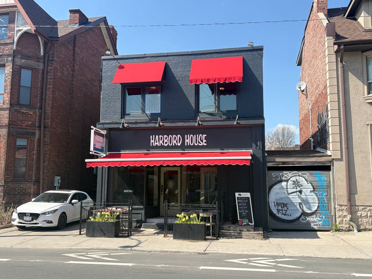 The exterior of Harbord House