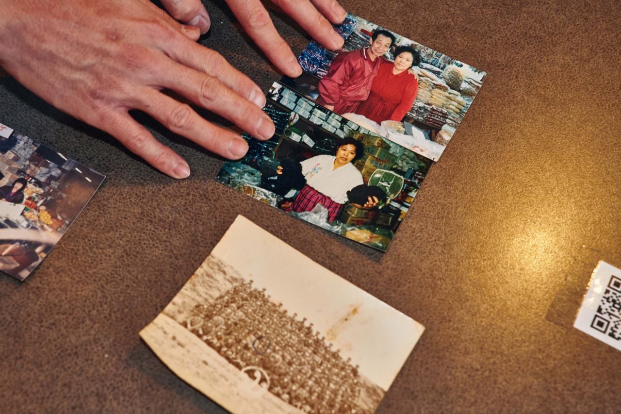Old photographs of family members