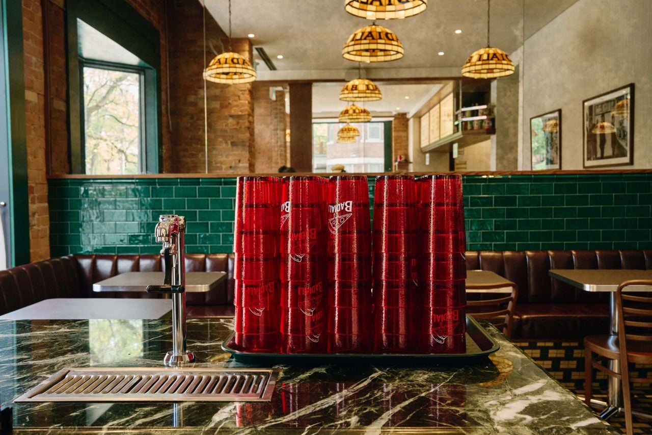 A self-service water station