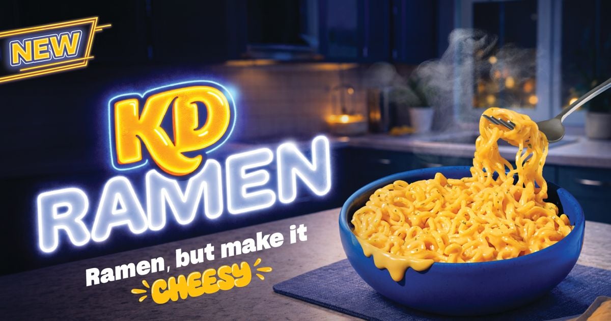The food mash-up you didn't see coming: Kraft Dinner makes ramen now