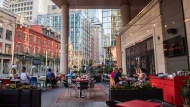A guide to patio hopping your way through Berczy Square