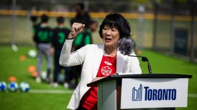 FIFA banned reusable water bottles at World Cup stadiums. Olivia Chow called the policy “a pure money grab”