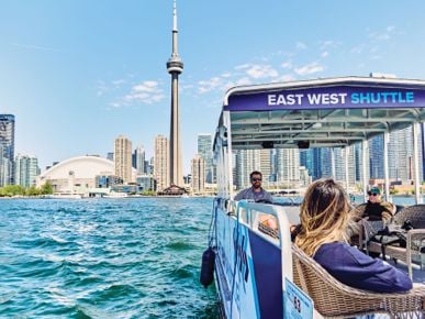 Waterfront Toronto has a new mantra for the traffic weary: take the lake