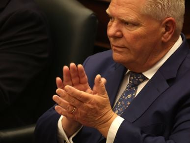 The Ford government won't be back at work until the end of October