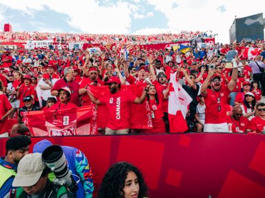 "Glorious sunshine, beautiful sight lines": How fans enjoyed Canada's first home World Cup match